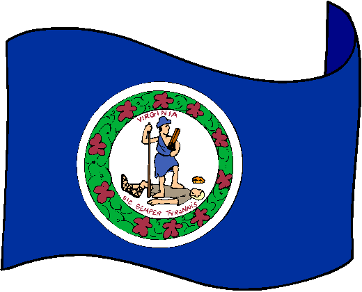 Virginia Flag - pictures and information about the flag of Virginia