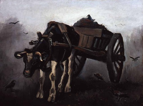Vincent van Gogh's Charrette de boeuf